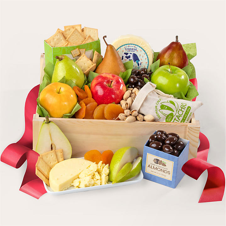 product image for Gourmet Fruit, Cheese & Nut Gift Crate