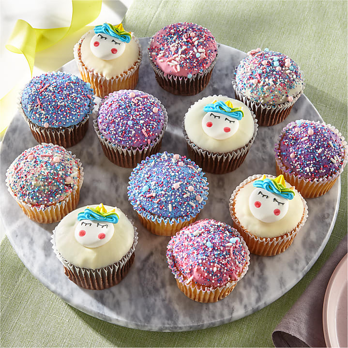 product image for Unicorn Belgian Chocolate Dipped Cupcakes