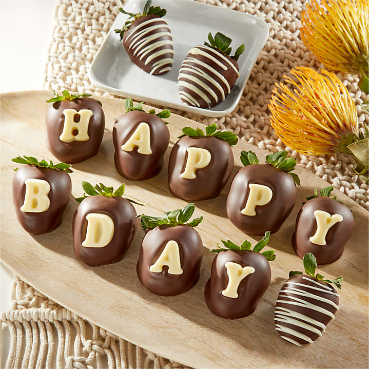 product image for Happy Birthday Belgian Chocolate Covered Berry-Gram®